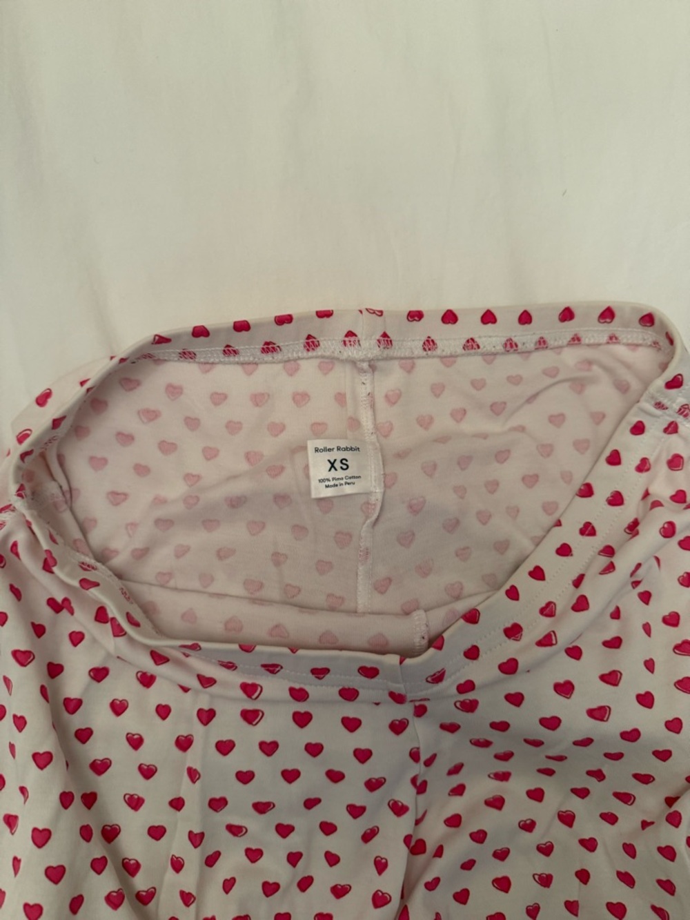 Roller Rabbit Pink Heart Long Sleeve Pajamas - Size XS 🩷 - Picture 10 of 12